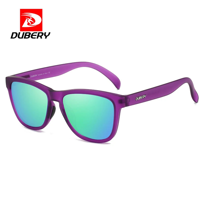 DUBERY 2025 Unisex Retro Polarized Sunglasses UV400 Vintage Shades 14
