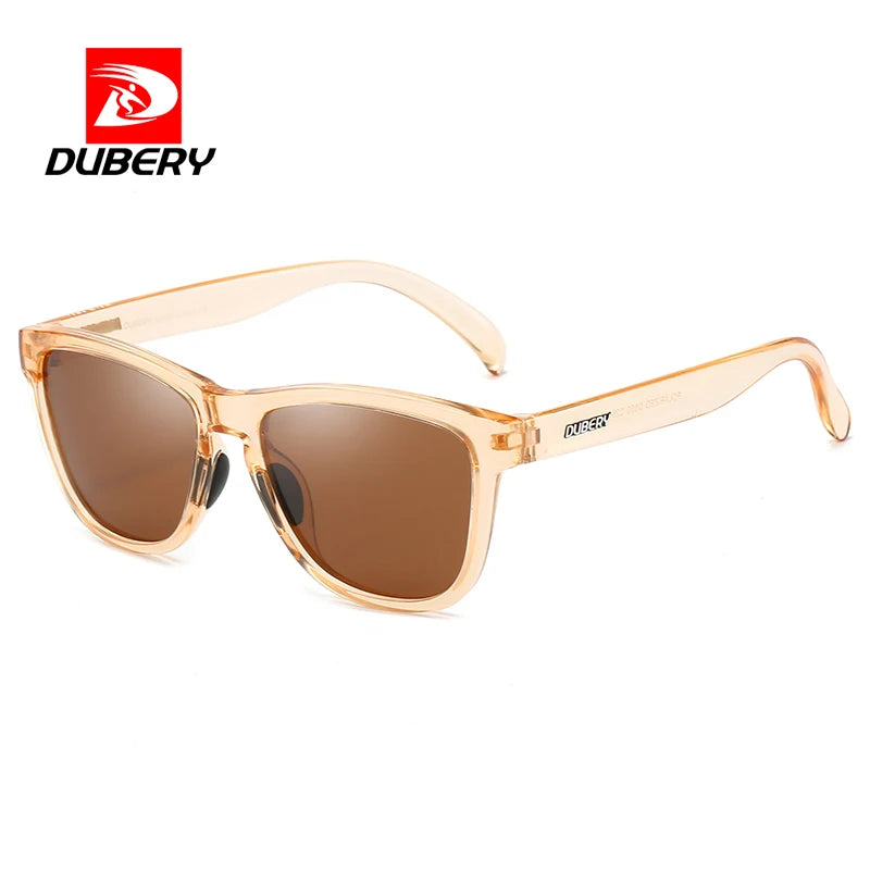 DUBERY 2025 Unisex Retro Polarized Sunglasses UV400 Vintage Shades 31