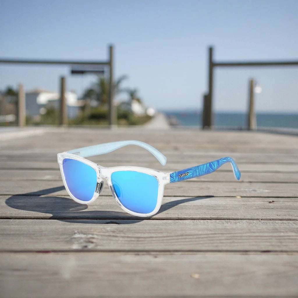 DUBERY 2025 Unisex Retro Polarized Sunglasses UV400 Vintage Shades 5