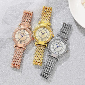 Elegant Diamond Ladies Bracelet Watch 9