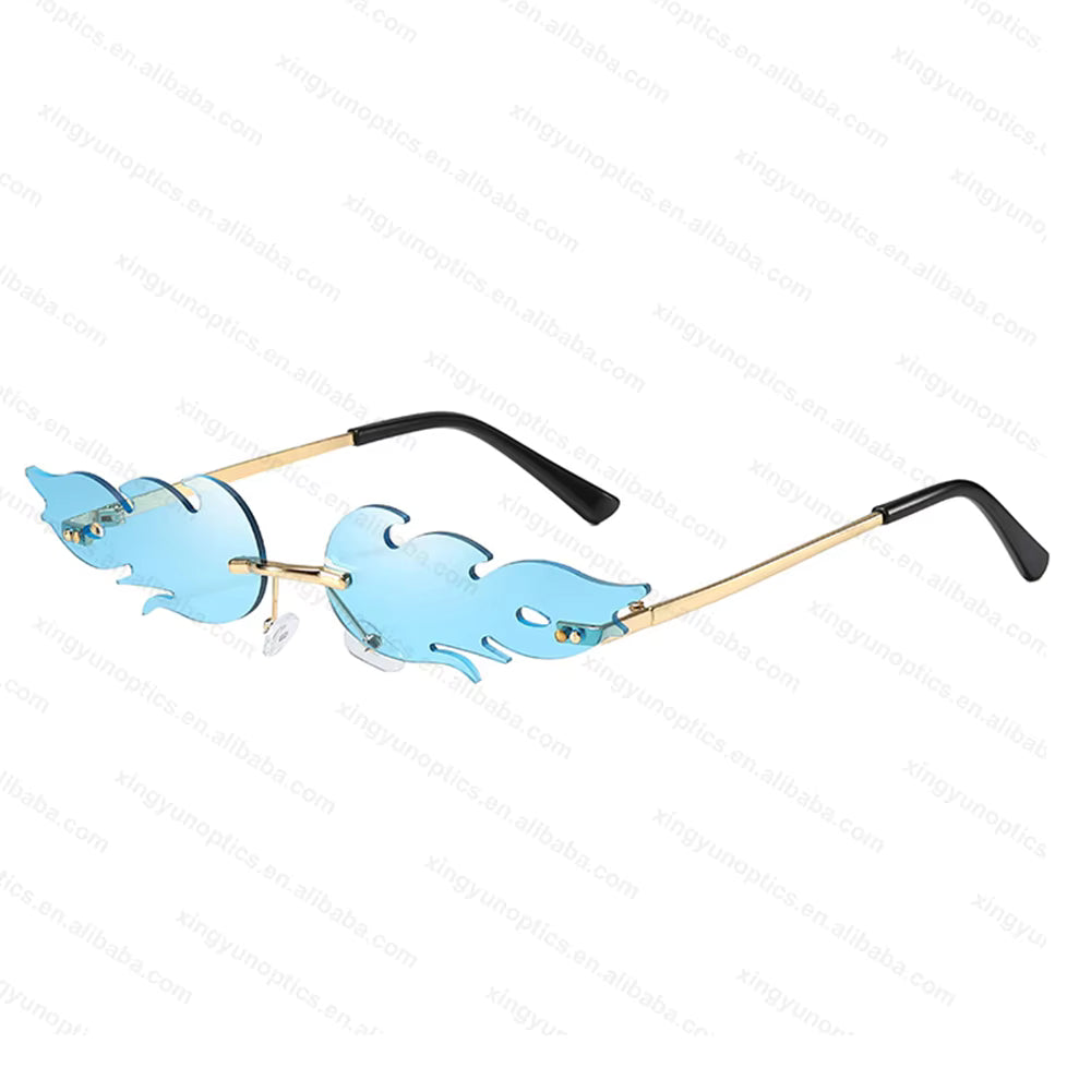 Fire Sunglasses Funny Party Glasses 2