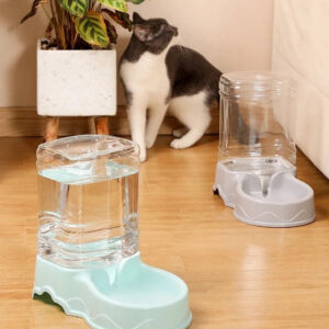 FishPrincess 3.8L Automatic Pet Feeder & Water Dispenser Set