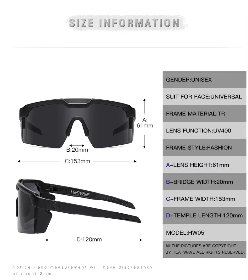 High-Performance Z87 Cycling and Driving Sunglasses 4