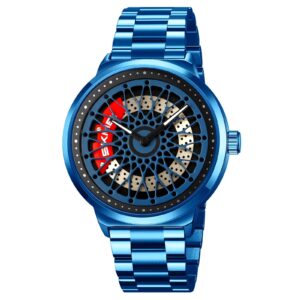 Men’s Luxury Car Wheel Quartz Watch