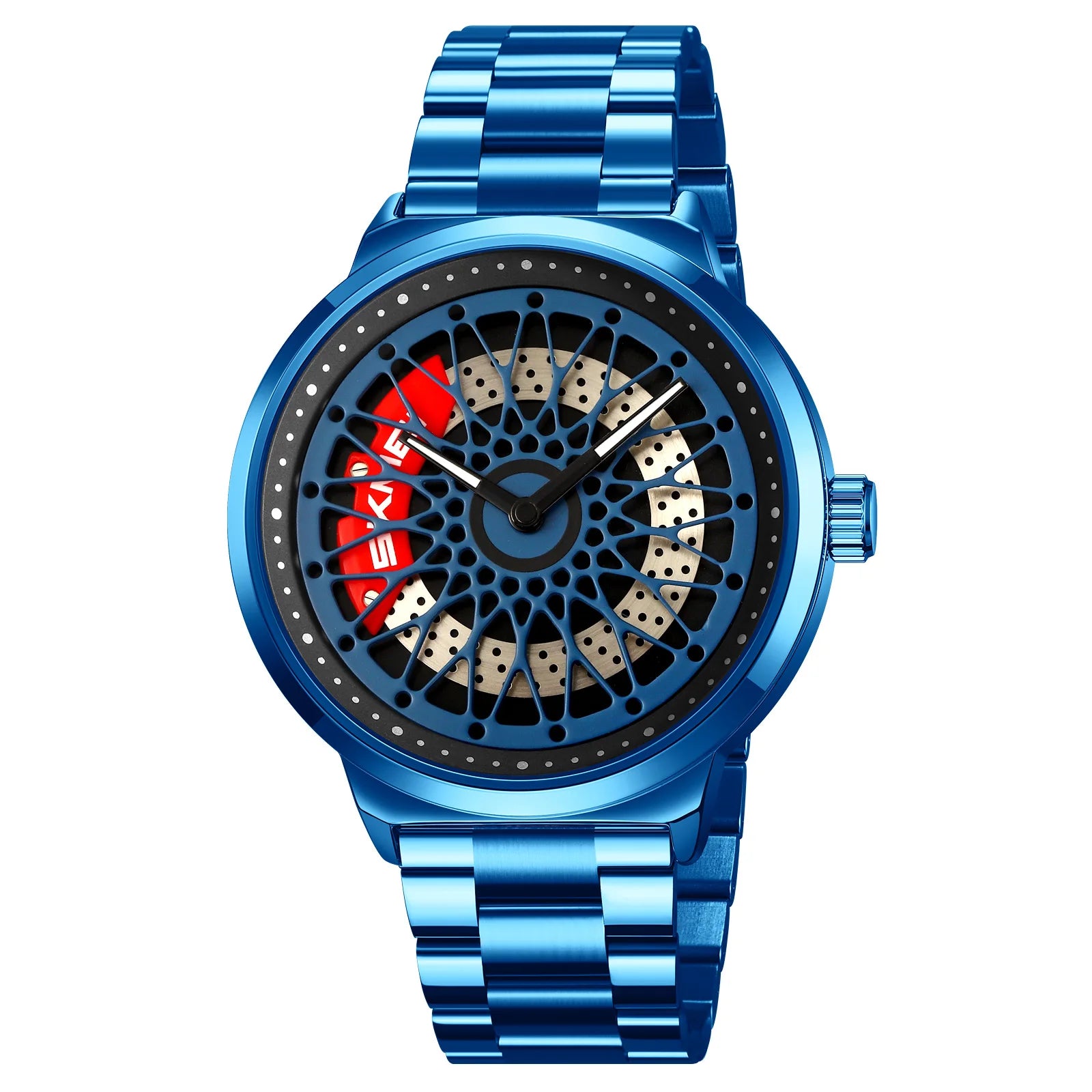 Men’s Luxury Car Wheel Quartz Watch