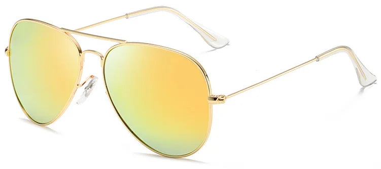 Men's Stainless Steel Pilot Sunglasses Polarized Aviation Style 11