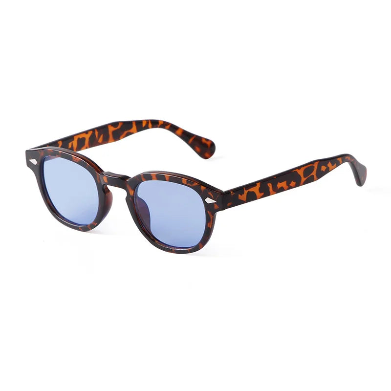 MOSI Vintage Tortoiseshell Round Sunglasses Unisex Retro Style 10