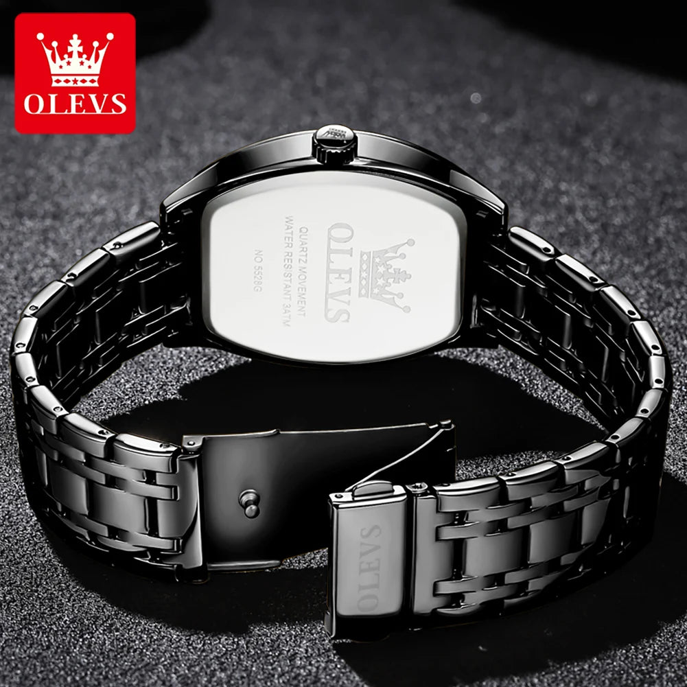 OLEVS Men's Waterproof Luxury Quartz Watch with Calendar 3
