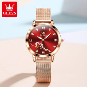 OLEVS Women's Luxury Waterproof Quartz Watch