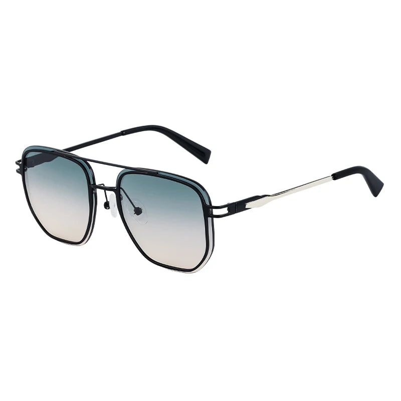 Partagas Men's Designer Metal Square Sunglasses UV400 12