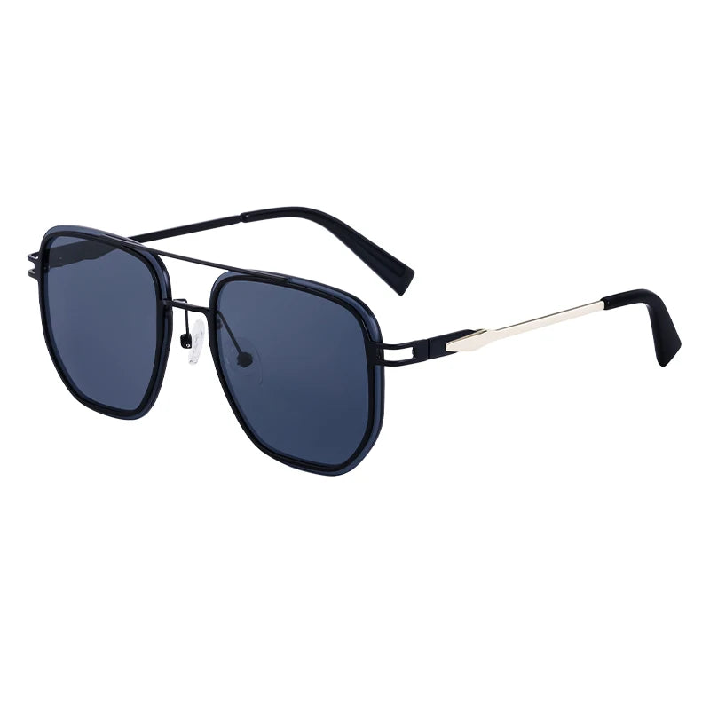 Partagas Men's Designer Metal Square Sunglasses UV400 6