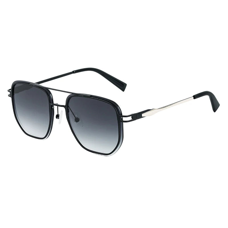 Partagas Men's Designer Metal Square Sunglasses UV400 7