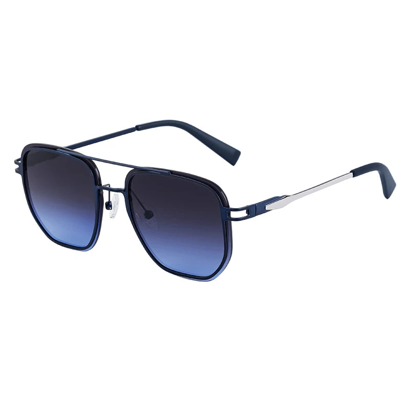 Partagas Men's Designer Metal Square Sunglasses UV400 9