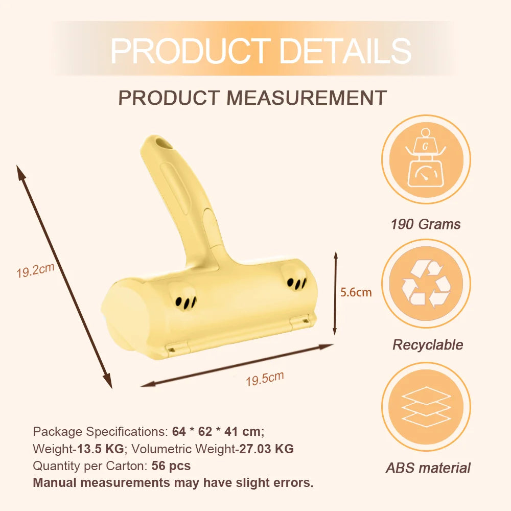 Pet Hair Remover Roller - Efficient Cat Fur Removal Tool 5