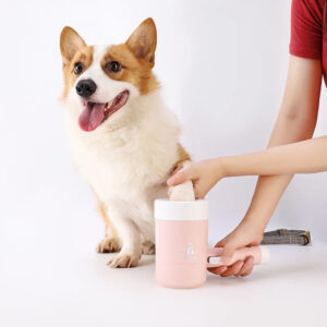 Portable Pet Paw Cleaner Cup - Detachable & Automatic