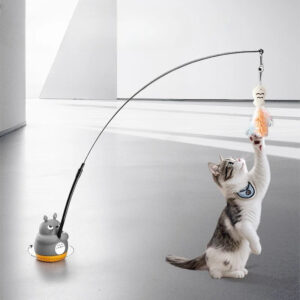 Retractable Cat Toy Sticks - Durable Interactive Play for Pets 6