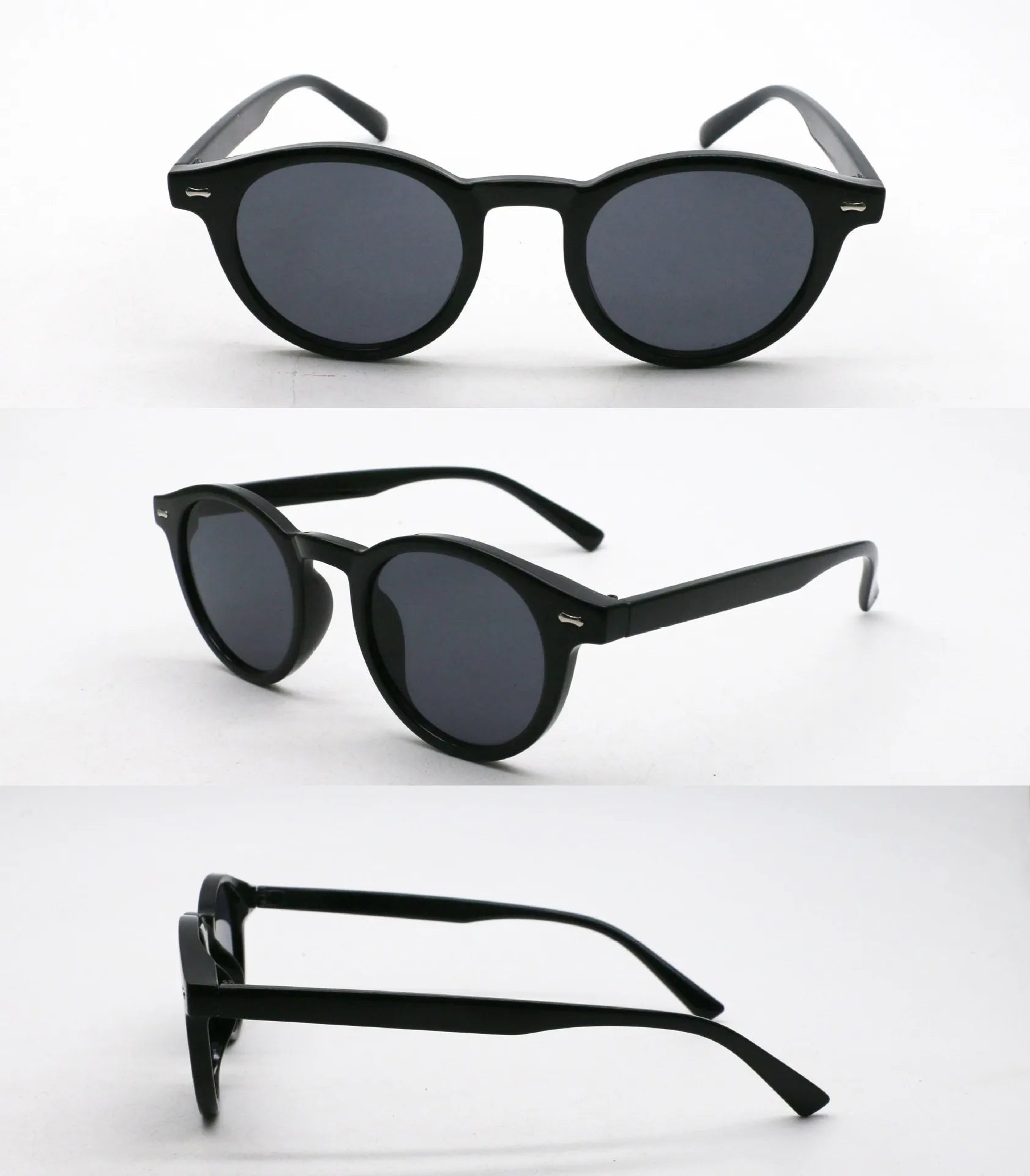 Retro Round Ocean Lens Sunglasses for Men & Women 12