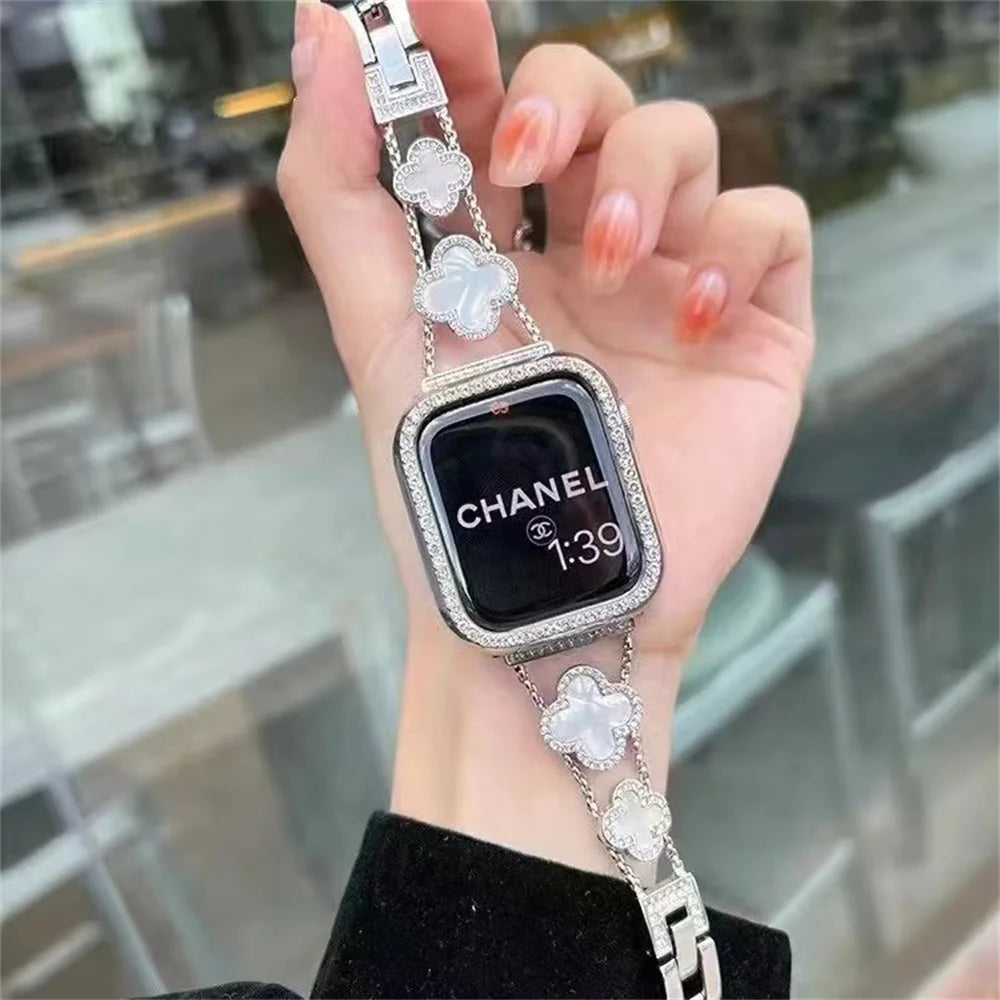 Stainless Steel Clover Watch Band for Apple Watch 2