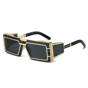 Steampunk Square Frame Sunglasses 8