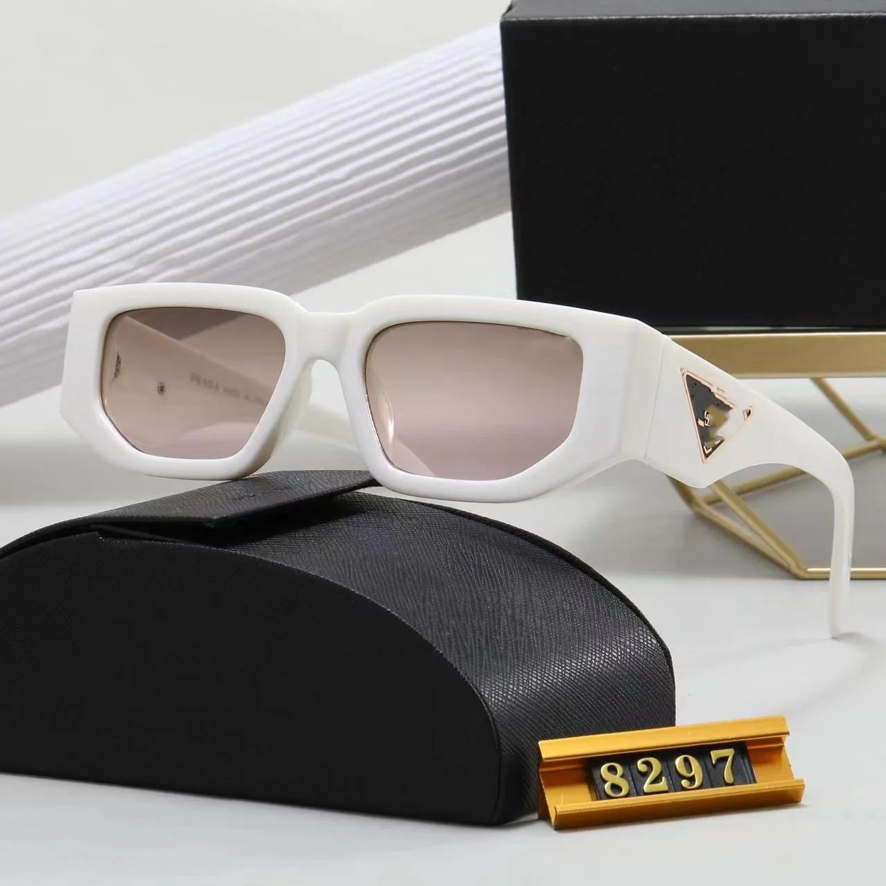 Unisex Luxury Square Sunglasses 8