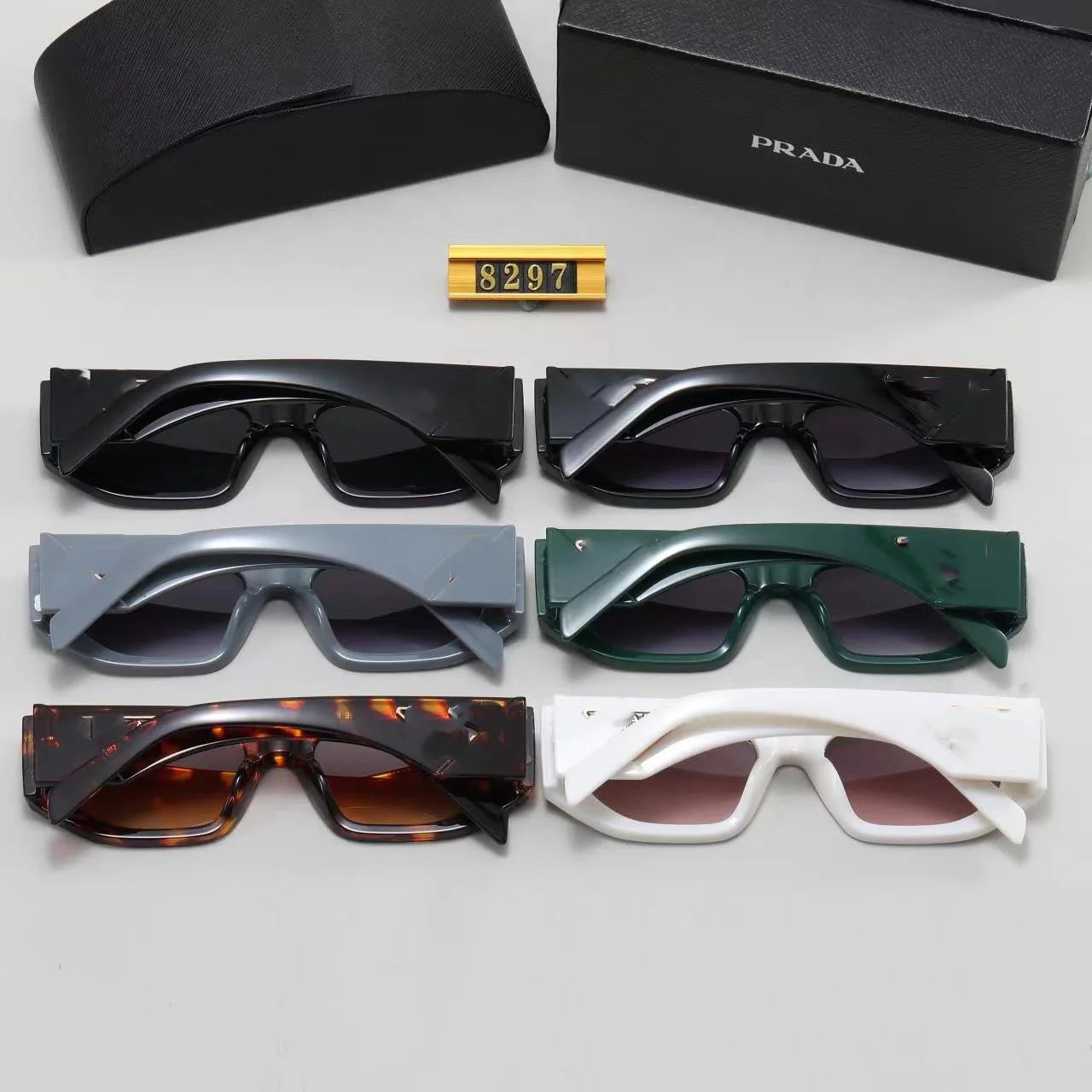 Unisex Luxury Square Sunglasses 5