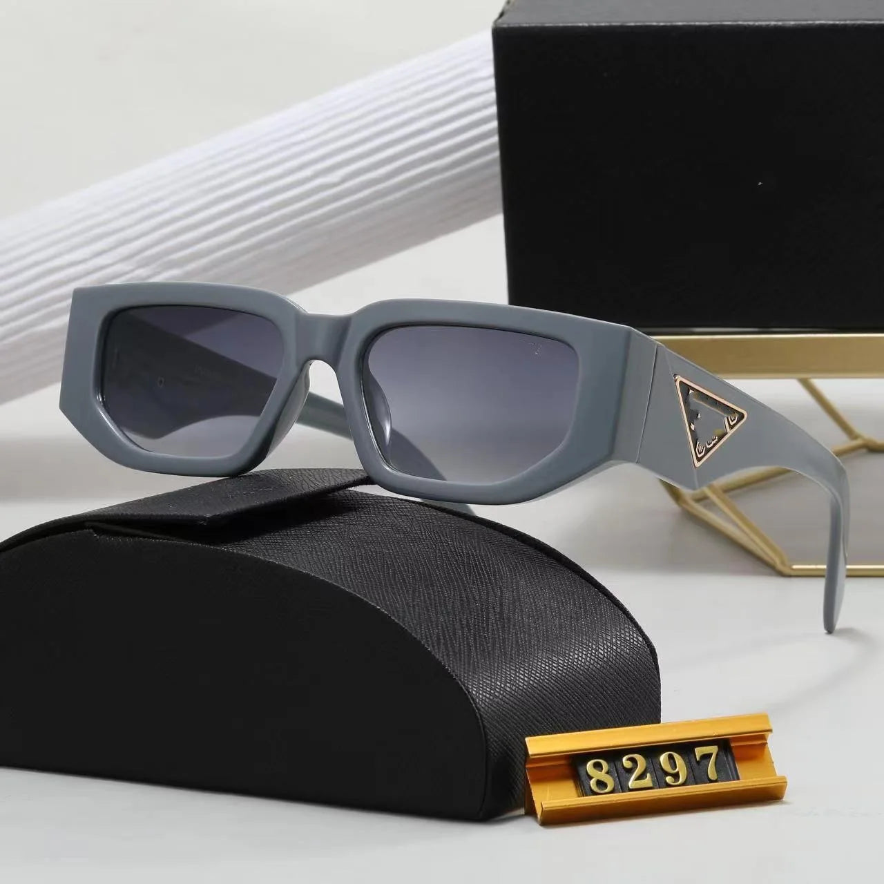 Unisex Luxury Square Sunglasses 6