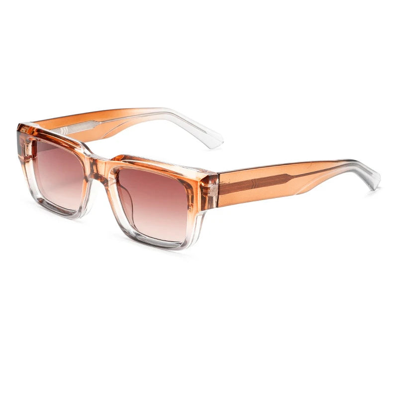 Unisex UV400 Rectangle Sunglasses - High-Quality Luxury 8