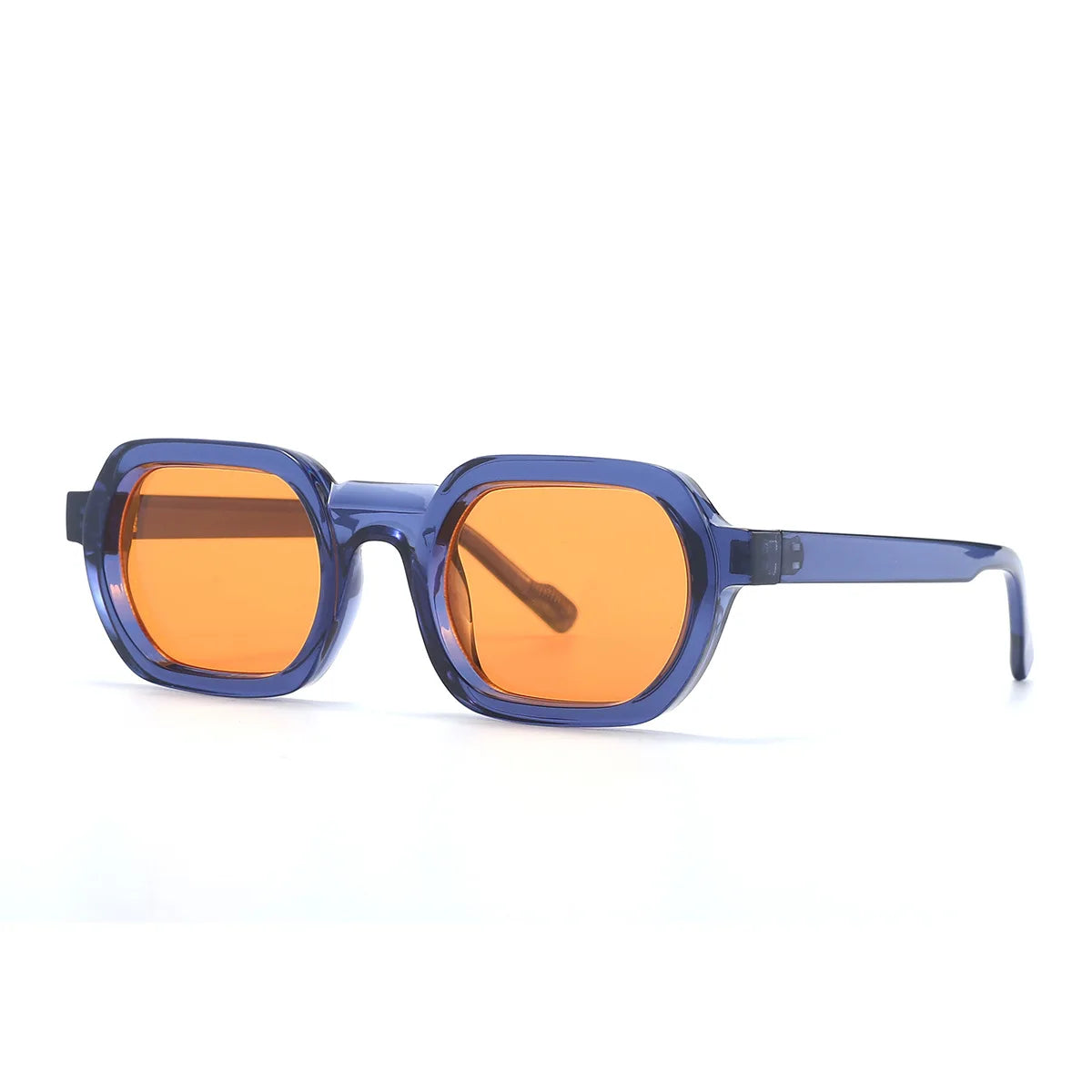 Unisex UV400 Square Sunglasses - Lightweight, Vintage Style 8