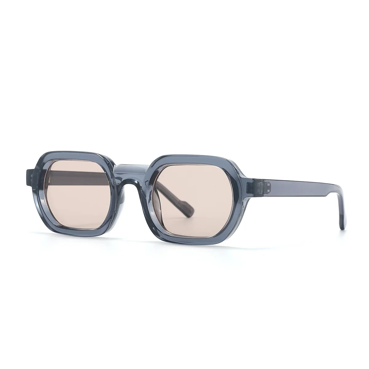 Unisex UV400 Square Sunglasses - Lightweight, Vintage Style 9
