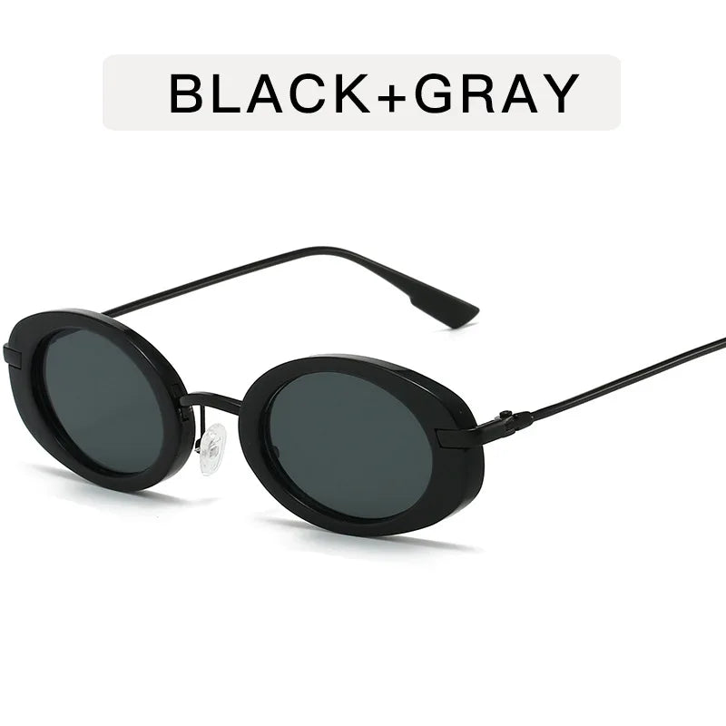 Vintage Oval Sunglasses with Custom Logo for Men & Women 3