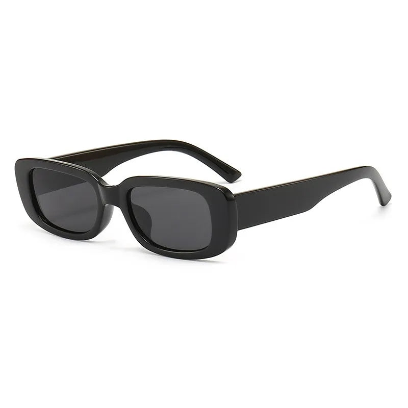 Vintage Rectangle Sunglasses for Men - Trendy Plastic Frames 6