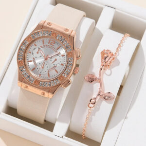 Women's Fashion Quartz Watch Set 6